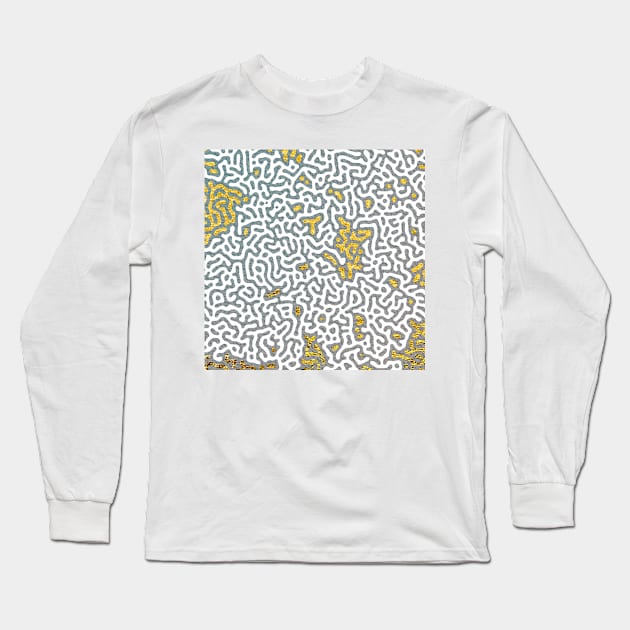 Island Exploration Map Treasure Hunt Long Sleeve T-Shirt by maak and illy